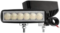 5.5" Off-Road LED Work Light - 18W, 1,350 Lumens, 30 Degree Beam - Single Rectangle LED Driving Light for Vehicles -Nebo Sales Store 101234567891011121314151617181920212223242526272829303132333435363738394041424344454647484950