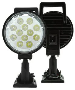 6" Off-Road LED Work Light - 12W, 1,350 Lumens, Adjustable Spot Light with Handle & Integrated Switch -Nebo Sales Store 101234567891011121314151617181920212223242526272829303132333435363738394041424344454647484950515253545556