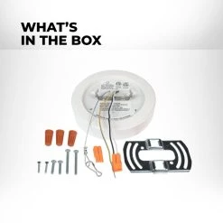 Green Creative 5.5" 10W LED Round Downlight - CLICK Design - 560 Lumens - 65W Equivalent - 3000K Warm White - Flush Mount Ceiling Light -Nebo Sales Store 10smpr5.5dim 930 940 box