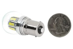 1156 LED Light Bulb with Stock Cover - 36 SMD LED Tower - BA15S Base for Cars, Trucks & SUVs 11 1156 LED Light Bulb with Stock Cover - 36 SMD LED Tower - BA15S Base for Cars, Trucks & SUVs -Nebo Sales Store 1156 led 36 smd bulb globe back