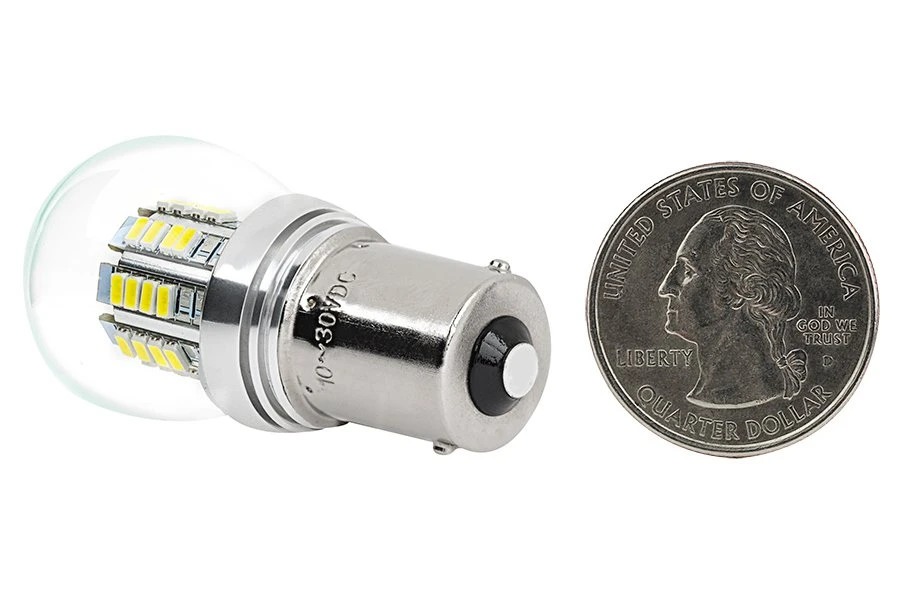 1156 LED Light Bulb with Stock Cover - 36 SMD LED Tower - BA15S Base for Cars, Trucks & SUVs 5 1156 LED Light Bulb with Stock Cover - 36 SMD LED Tower - BA15S Base for Cars, Trucks & SUVs - Image 5