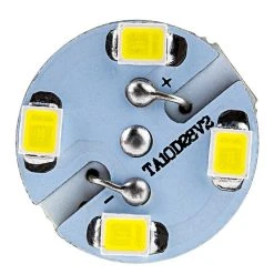 1156 LED Bulb - 28 SMD LED - 2 Pack | High-Brightness Tail, Brake & Turn Signal Bulbs for Cars, Trucks & SUVs -Nebo Sales Store 1156 led bulb 28 smd led ba15s retrofit front view 1