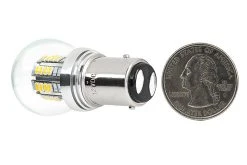 1157 LED Bulb with Stock Cover - Dual Function 36 SMD LED Tower - BAY15D Bulb for Cars, Trucks & SUVs -Nebo Sales Store 1157 led bulb 36 globe back