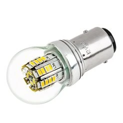 1157 LED Bulb with Stock Cover - Dual Function 36 SMD LED Tower - BAY15D Bulb for Cars, Trucks & SUVs