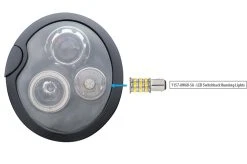 1157 Switchback LED Bulb - 2 Pack | High-Performance Tail, Brake & Turn Signal Bulbs for Cars, Trucks & SUVs -Nebo Sales Store 1157 switchback led bulb dual intensity app location