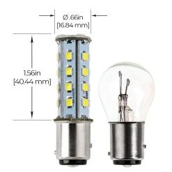 1157 LED Boat and RV Light Bulb - 2 Pack | High-Brightness, Long-Lasting Vehicle Lighting 16 1157 LED Boat and RV Light Bulb - 2 Pack | High-Brightness, Long-Lasting Vehicle Lighting -Nebo Sales Store 1157 xhp28 t profile measurements