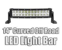 14" Curved Off-Road LED Light Bar - 72W Double Row, 7,600 Lumens - Durable Vehicle Lighting 28 14" Curved Off-Road LED Light Bar - 72W Double Row, 7,600 Lumens - Durable Vehicle Lighting -Nebo Sales Store 14 in curved light