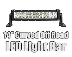 14" Curved Off-Road LED Light Bar - 72W Double Row, 7,600 Lumens - Durable Vehicle Lighting 12 14" Curved Off-Road LED Light Bar - 72W Double Row, 7,600 Lumens - Durable Vehicle Lighting - Image 12
