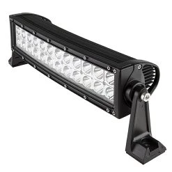 14" Curved Off-Road LED Light Bar - 72W Double Row, 7,600 Lumens - Durable Vehicle Lighting