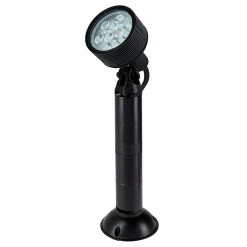 18W RGB Color Changing LED Landscape Spotlight - 525 Lumens - Matte Black - Outdoor Lighting -Nebo Sales Store 18w color changing rgb led landscape spotlight extension tube 1