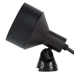 18W RGB Color Changing LED Landscape Spotlight with Remote - 525 Lumens - Matte Black - Outdoor Lighting -Nebo Sales Store 18w color changing rgb led landscape spotlight with remote profile