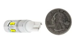 921 LED Landscape Light Bulb - 10 SMD LED Tower with Focusing Lens - 350 Lumens - Miniature Wedge Retrofit -Nebo Sales Store 194 led 10 smd wedge base tower with projector lens back