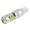921 LED Landscape Light Bulb - 10 SMD LED Tower with Focusing Lens - 350 Lumens - Miniature Wedge Retrofit