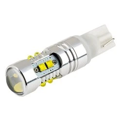 921 LED Landscape Light Bulb - 10 SMD LED Tower with Focusing Lens - 350 Lumens - Miniature Wedge Retrofit