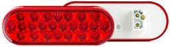 6" Oval LED Truck and Trailer Lights - Stop/Turn/Tail Lights with 3-Pin Connector - Flush Mount - 24 LEDs -Nebo Sales Store 20