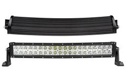 Nebo Sales Store -Nebo Sales Store 20 inch curved off road led light bar front profile