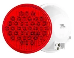 4" Round LED Truck & Trailer Lights - Stop/Turn/Tail Lights - 40 LEDs - 3-Pin Connector - Flush Mount 18 4" Round LED Truck & Trailer Lights - Stop/Turn/Tail Lights - 40 LEDs - 3-Pin Connector - Flush Mount -Nebo Sales Store 21 1