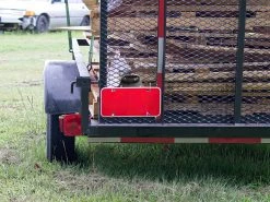 Great White LED License Plate Light with Bracket - 1 LED - Clear Lens for Cars, Trucks & SUVs -Nebo Sales Store 290b p app trailer licence plate mount