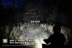 3" Square LED Pod Light - 18W, 1,440 Lumens - Durable Vehicle Work Light for Emergency & Service -Nebo Sales Store 3 square 18 watt led mini auxiliary work light