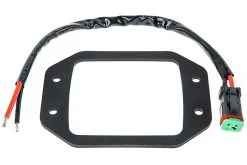 3" Square Flush Mount LED Pod Light - 18W, 1,440 Lumens - Durable Vehicle Work Light -Nebo Sales Store 3quot mini auxiliary led work light 18 watt detail