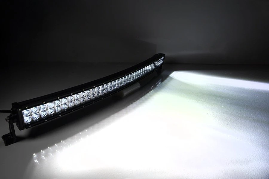 40" Curved Off-Road LED Light Bar - 240W, 19,200 Lumens, Double Row - Heavy-Duty Vehicle Lighting 6 40" Curved Off-Road LED Light Bar - 240W, 19,200 Lumens, Double Row - Heavy-Duty Vehicle Lighting - Image 6