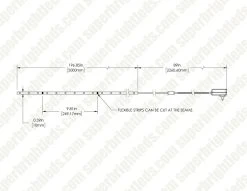 Armacost RibbonFlex Smart RGB+W LED Tape Light Kit - 5m | Smart Home Lighting -Nebo Sales Store 423500