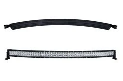 50" Curved Off-Road LED Light Bar - 288W, 23,040 Lumens - Durable Vehicle Lighting for Emergency & Service -Nebo Sales Store 50 off road curved led light bar 288w front profile