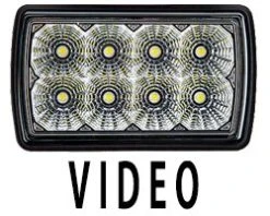 6" Off-Road LED Work Light - 24W, 1,800 Lumens - Horizontal/Vertical Mount for Vehicles -Nebo Sales Store 6 inch jeep light