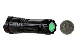 NEBO REDLINE OC Tactical Flashlight - 200 Lumens, Strobe Mode, Optimized Clarity, Black -Nebo Sales Store 6092 mini redline oc optimized clarity tactical flashlight back