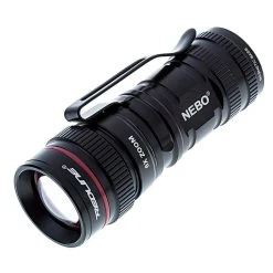 NEBO Micro REDLINE OC LED Flashlight - 150 Lumens, Compact & Durable, Black