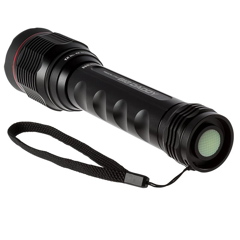 NEBO REDLINE BIG DADDY LED Flashlight - 2,000 Lumens, Zoom Lens, Multiple Modes - Black 3 NEBO REDLINE BIG DADDY LED Flashlight - 2,000 Lumens, Zoom Lens, Multiple Modes - Black - Image 3