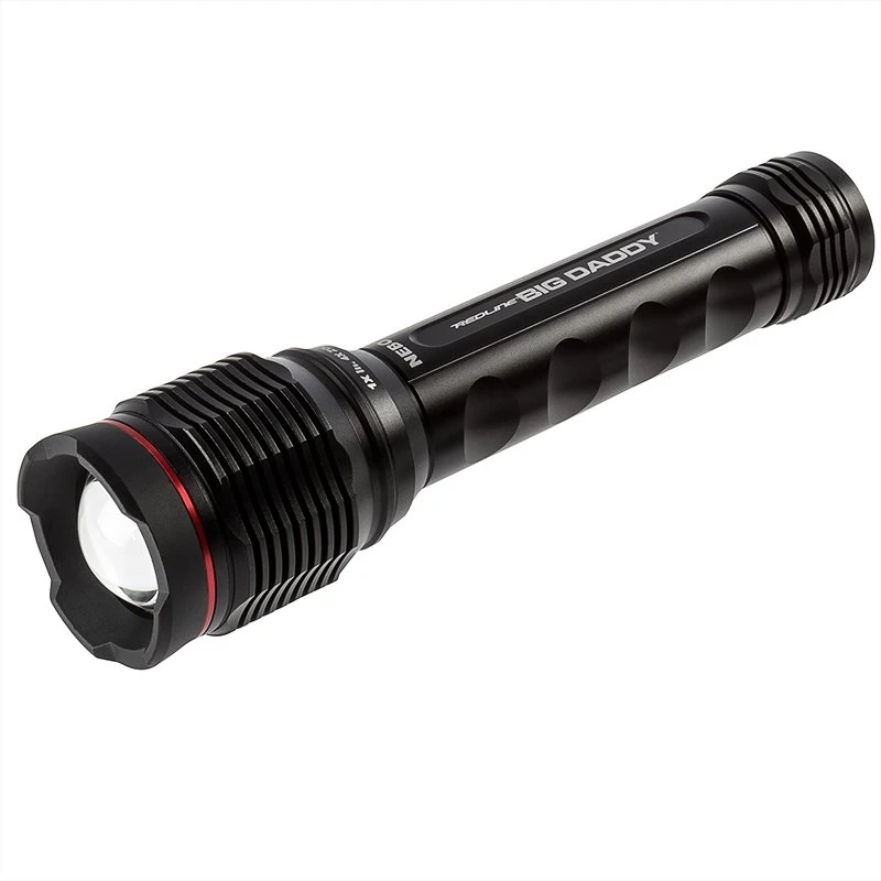 NEBO REDLINE BIG DADDY LED Flashlight - 2,000 Lumens, Zoom Lens, Multiple Modes - Black 1 NEBO REDLINE BIG DADDY LED Flashlight - 2,000 Lumens, Zoom Lens, Multiple Modes - Black