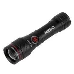 NEBO FLEX - Rechargeable LED Flashlight, 450 Lumens, Black - High-Performance Portable Light