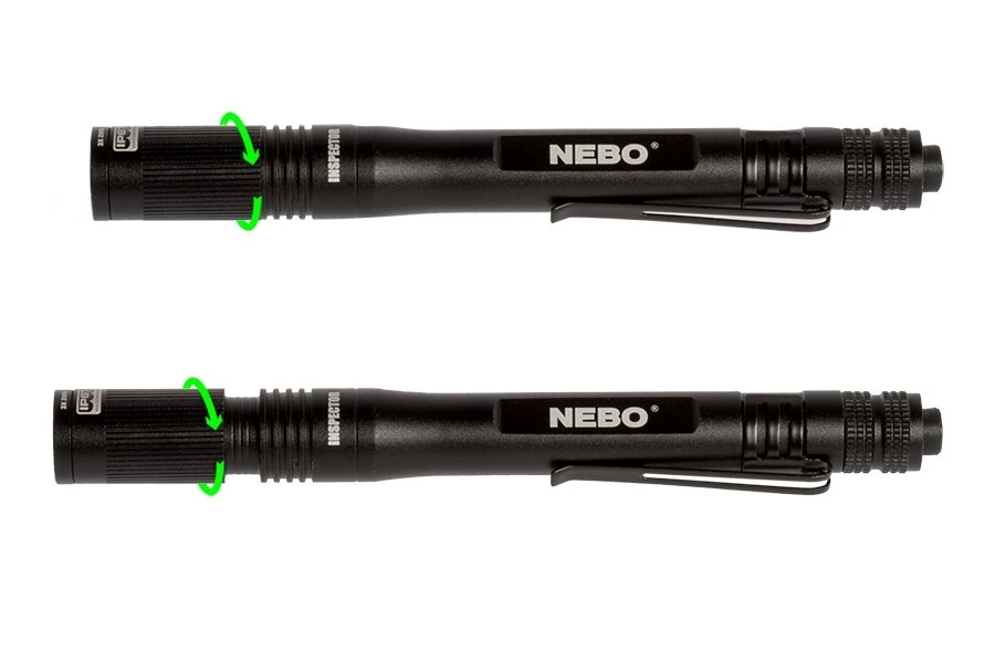 NEBO INSPECTOR LED Pocket Penlight - 180 Lumens, Compact & Bright Flashlight, Black 3 NEBO INSPECTOR LED Pocket Penlight - 180 Lumens, Compact & Bright Flashlight, Black - Image 3