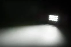 6" Rectangular 45W LED Auxiliary Light - Heavy Duty Off-Road Driving Light with 60° Beam Angle - Black Finish -Nebo Sales Store 6quot rectangular 45w heavy duty high powered led work light on