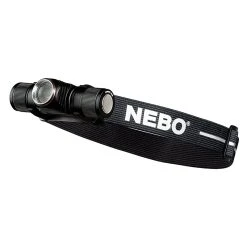 NEBO TRANSCEND Rechargeable Headlamp & Flashlight - 1000 Lumens, Adjustable Beam, USB-C Charging - #7001