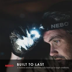 NEBO TRANSCEND Rechargeable Headlamp & Flashlight - 1000 Lumens, Adjustable Beam, USB-C Charging - #7001 -Nebo Sales Store 7557001transcendnewbodysquare