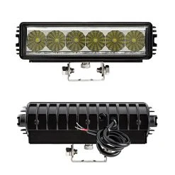 8" Xtra Series Off-Road LED Light Bar - 18W, 1,350 Lumens - Durable Vehicle Lighting for Emergency & Service -Nebo Sales Store 8 inch heavy duty off road led light bar 18w front back