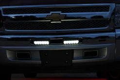 8" Xtra Series Off-Road LED Light Bar - 18W, 1,350 Lumens - Durable Vehicle Lighting for Emergency & Service -Nebo Sales Store 8 inch led off road light bar on checy truck 1