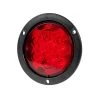 Peterson LumenX LED Trailer Tail Light - 7 LEDs, 4" Round, Stop/Turn/Tail Function with Flange & Plug