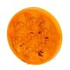 LumenX 4" Round Amber LED Trailer Turn Signal Light - Weatherproof, 7 LEDs for Front & Rear Use