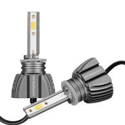 881 Yellow LED Fog Light Bulbs - 4,400 Lumens/Set with Internal Driver for Cars, Trucks & SUVs