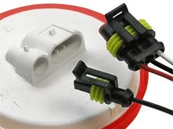 Peterson LumenX LED Combination Tail Light - 4 Function, 7 LEDs, 4" Round, 12V/24V - Truck Tail, Brake, Turn, Reverse Light -Nebo Sales Store 882k 7 mv closeupplugs