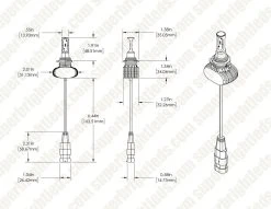 9005 LED Headlight & Foglight Conversion Kit - 4000 Lumens, Fanless Design, Internal Drivers -Nebo Sales Store 9005 hlv7