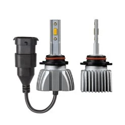 9005 Yellow LED Fog Light Bulbs - 4,400 Lumens/Set with Internal Driver for Cars, Trucks & SUVs -Nebo Sales Store 9005 hlv8y profile 2