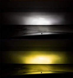 H9/H11 Dual-Color LED Headlight Conversion Kit with Fog Light Function - White/Yellow - 4,500 Lumens/Set - Fanless Design 17 H9/H11 Dual-Color LED Headlight Conversion Kit with Fog Light Function - White/Yellow - 4,500 Lumens/Set - Fanless Design -Nebo Sales Store 9006 hlaw drivers perspective 1