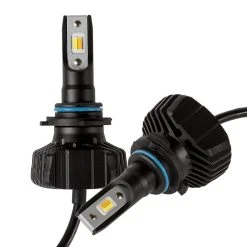 9006 Dual-Color LED Headlight Conversion Kit with Fog Light Function - White/Yellow - 4,500 Lumens/Set - Fanless Design