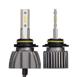 9006 LED Headlight Bulbs - Fanless Design, 6500K Cool White, 4,400 Lumens/Set - Internal Driver -Nebo Sales Store 9006 hlv8 profile