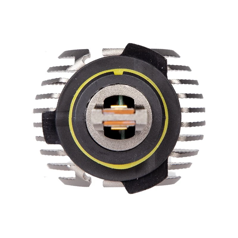 9006 Yellow LED Fog Light Bulbs - 4,400 Lumens/Set with Internal Driver for Cars, Trucks & SUVs 4 9006 Yellow LED Fog Light Bulbs - 4,400 Lumens/Set with Internal Driver for Cars, Trucks & SUVs - Image 4