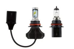 9007 LED Fanless Headlight & Fog Light Conversion Kit - 4,000 Lumens/Set, Internal Drivers, Easy Installation -Nebo Sales Store 9007 hlv4 comparison